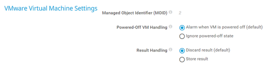 VMware Virtual Machine Settings